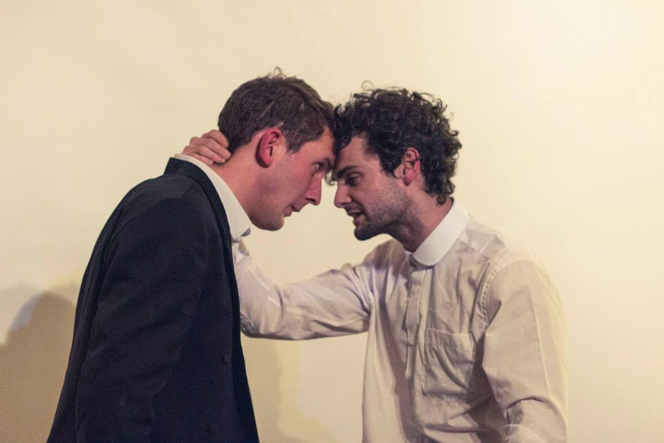 Geoff Arnold and Jackson Milner A Black Heart of Petty Malice by Paul Roberts etch 003 Nov 2014 Photo by Tania Van Amse