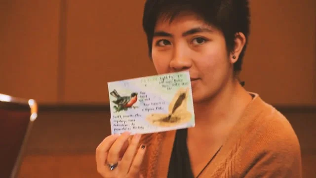 Traveling Postcards on Campus