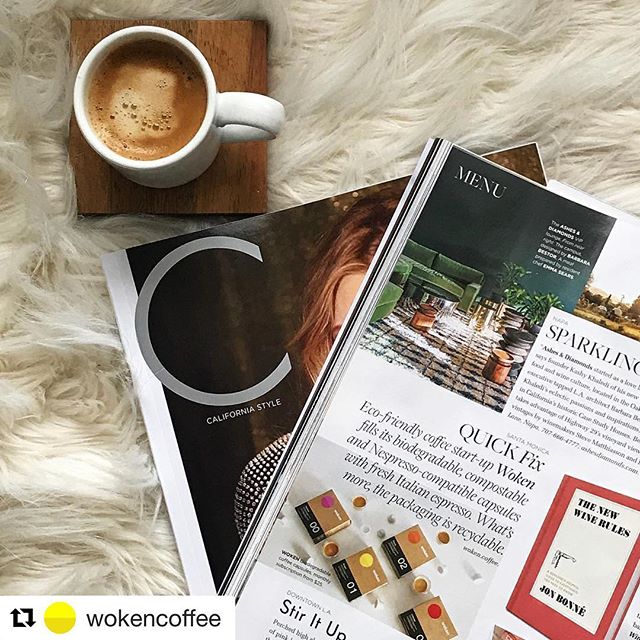 Excited to see Woken getting some great press! ☕️ #repost #wokencoffee #compostable