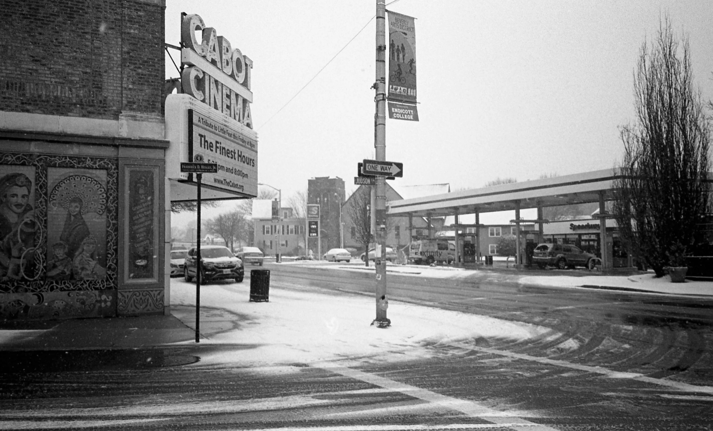 Snow in April. Tri-X developed in Sprint chemistry and scanned on Epson V700