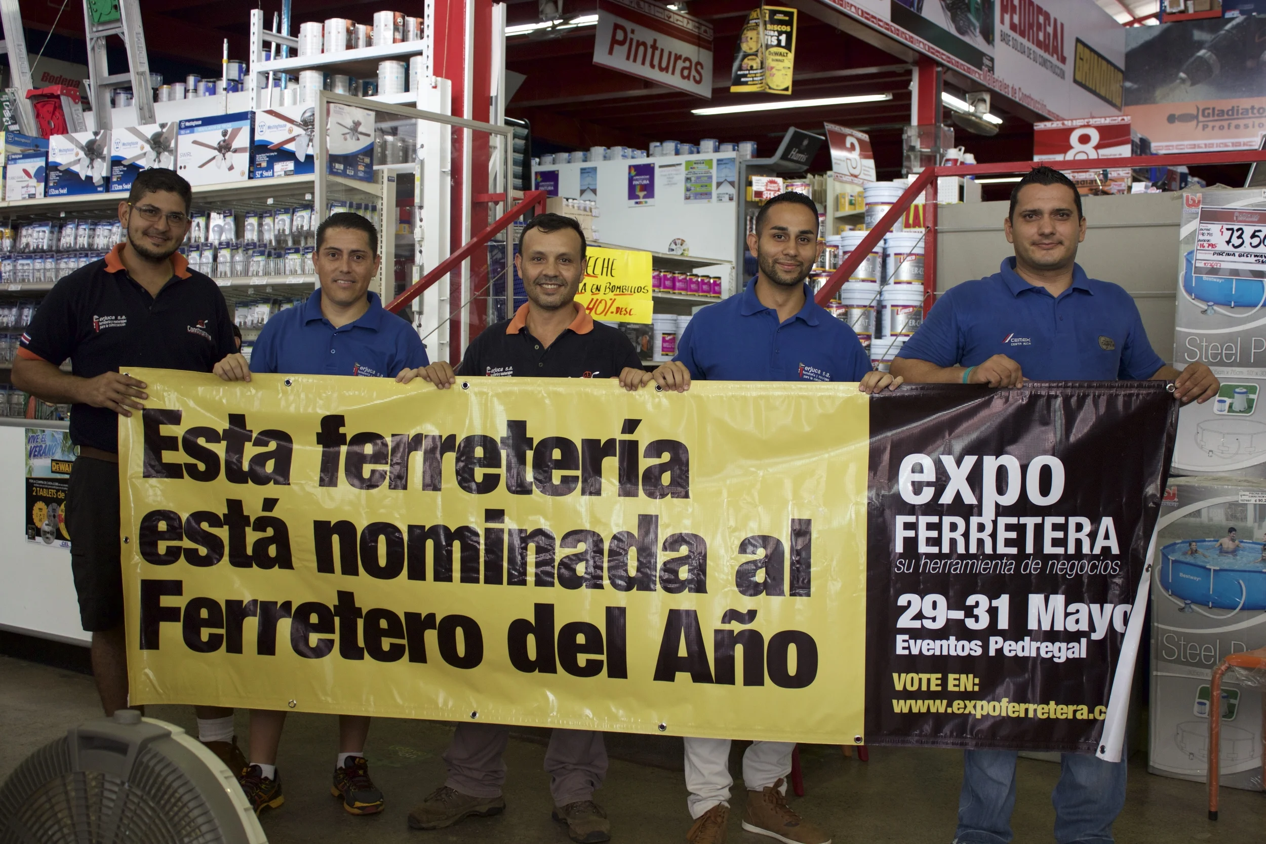 Y se siguen moviendo las pasiones a ritmo de Expoferretera