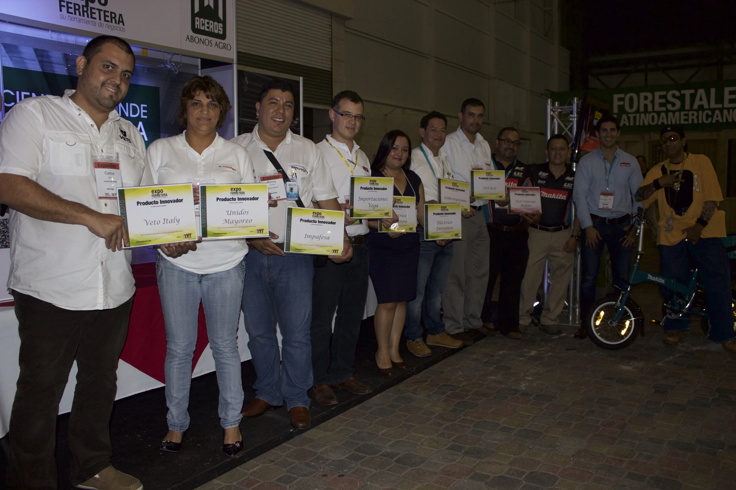 Los más premiados en Expoferretera