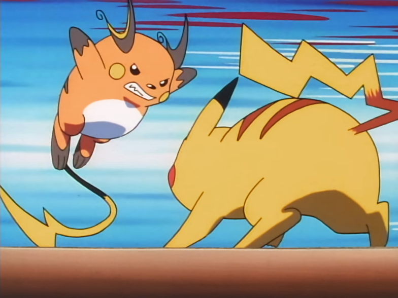 Get’em, Raichu!