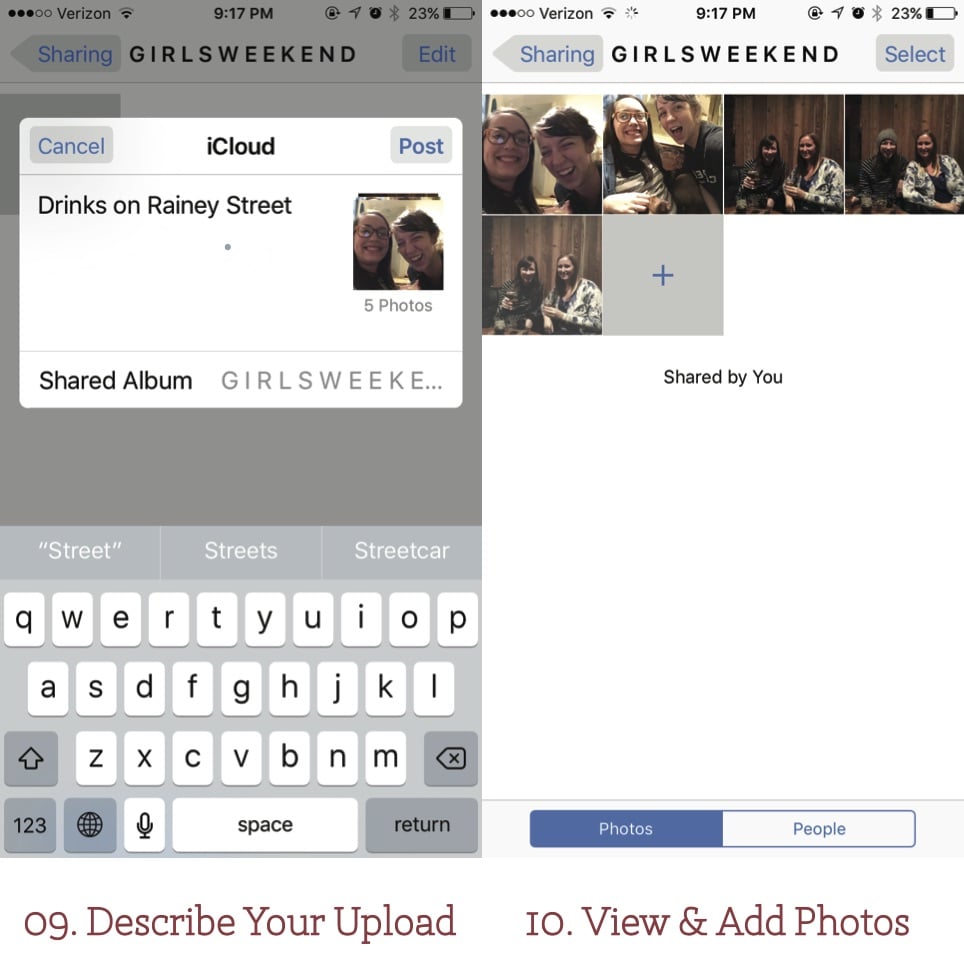 4 Ways to Use Photo Sharing on Your Iphone + A Tutorial | www.thegreatgoodness.com