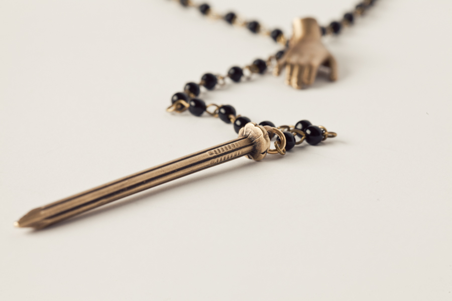 Save the Sinners Rosary Necklace