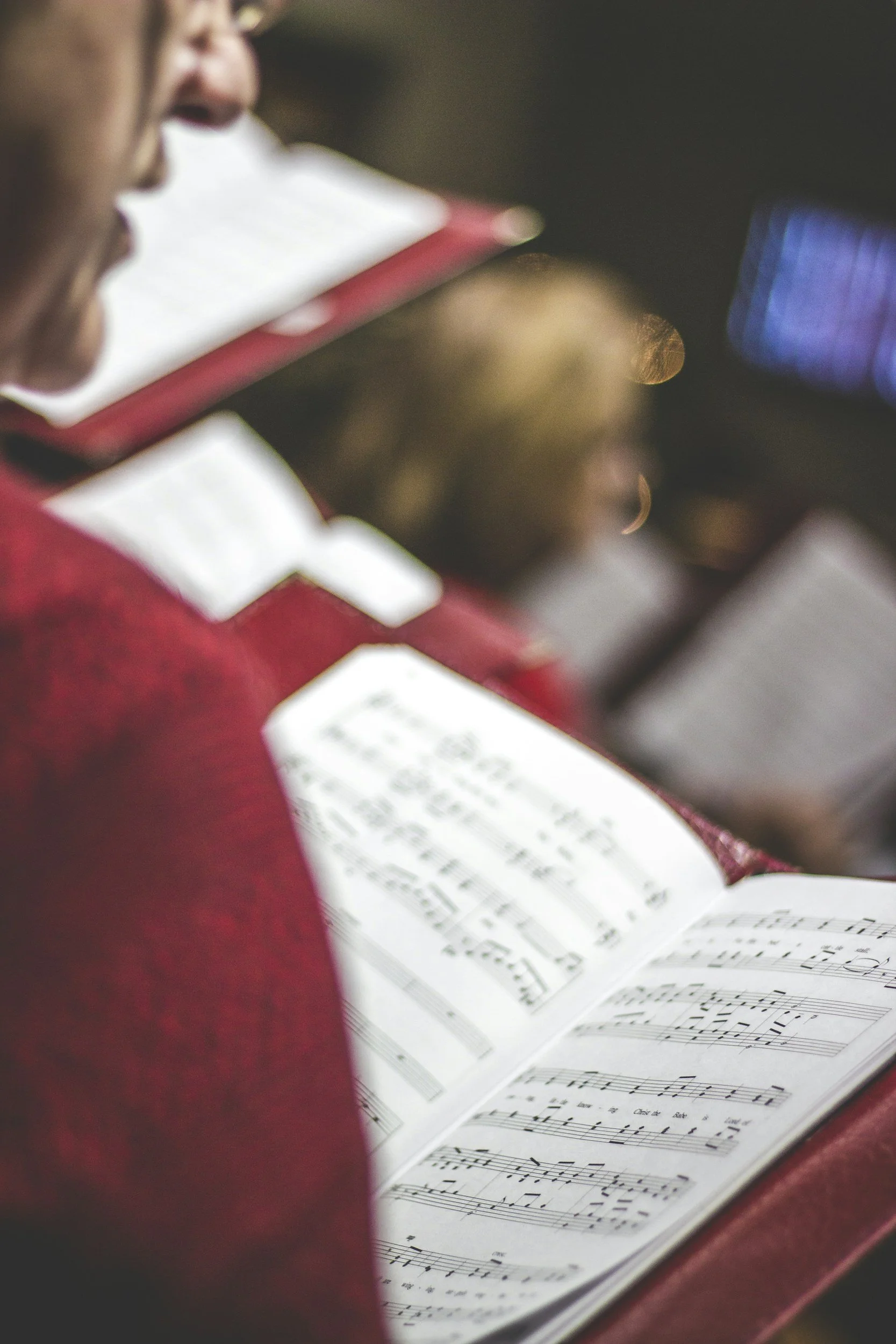 Christmas Caroling at the Tissues Nursing Home