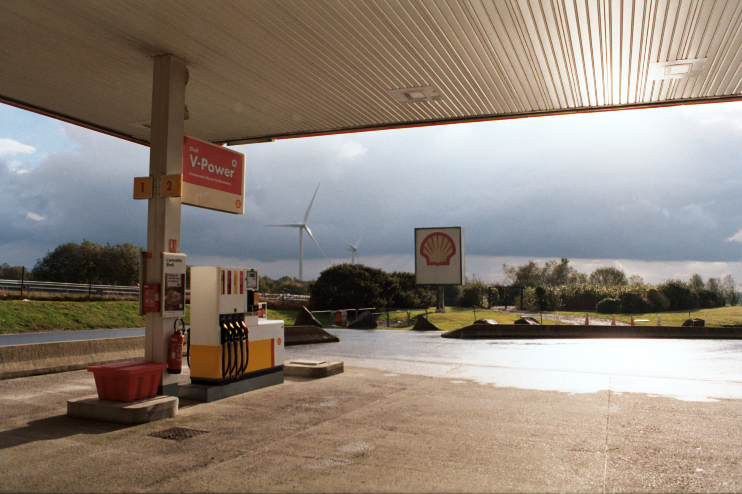 Gas station, Spain