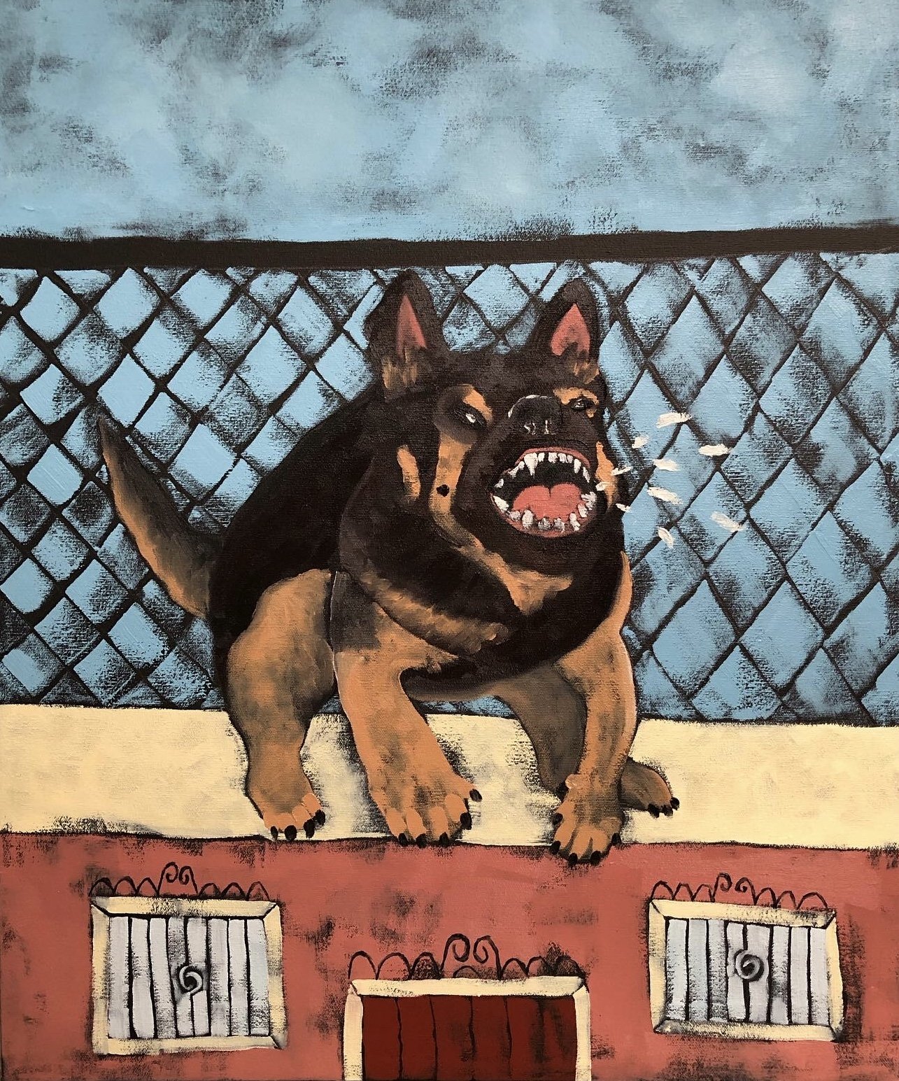 Oaxaca Roof Dog