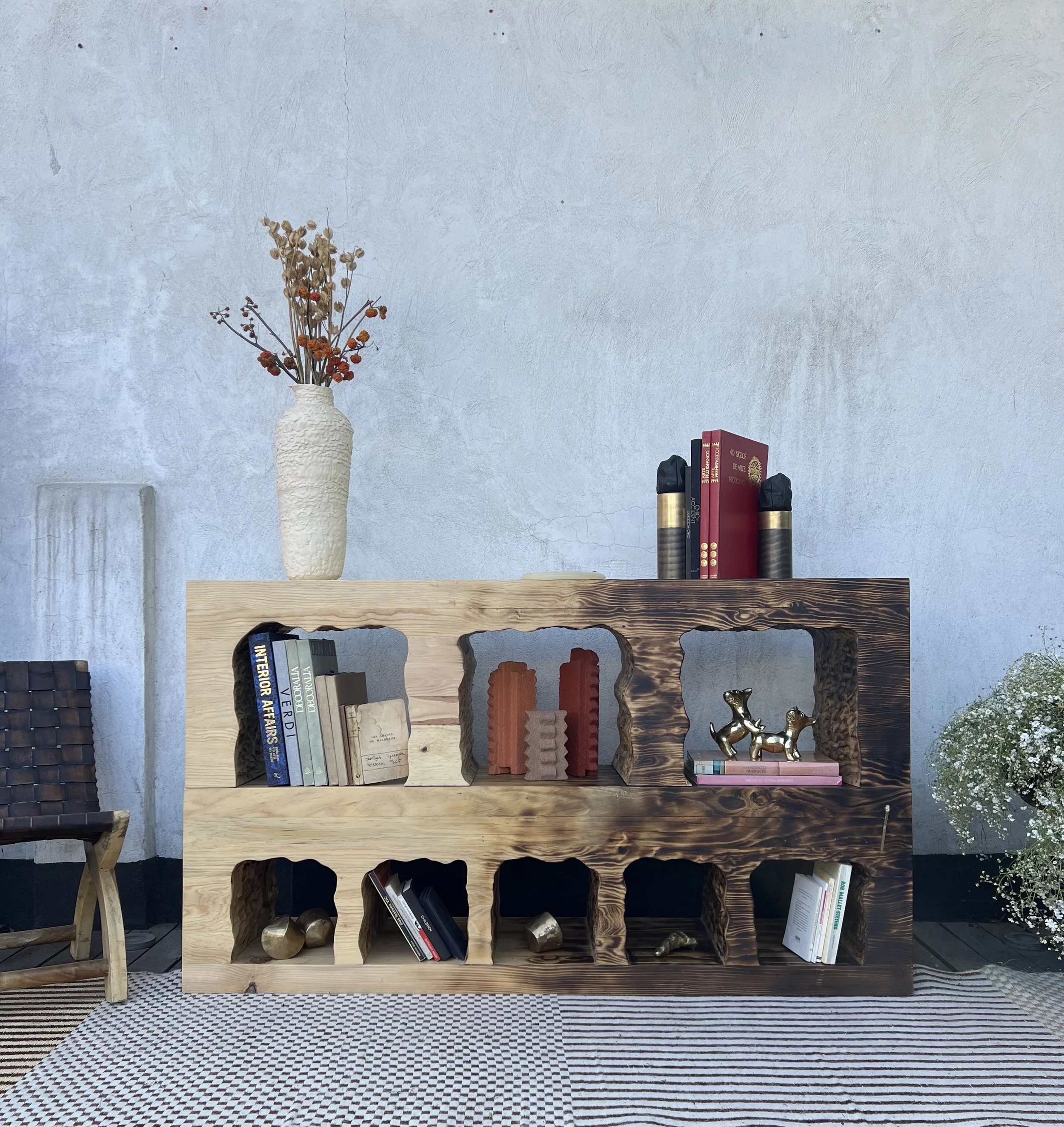 Cinder Block Credenza 