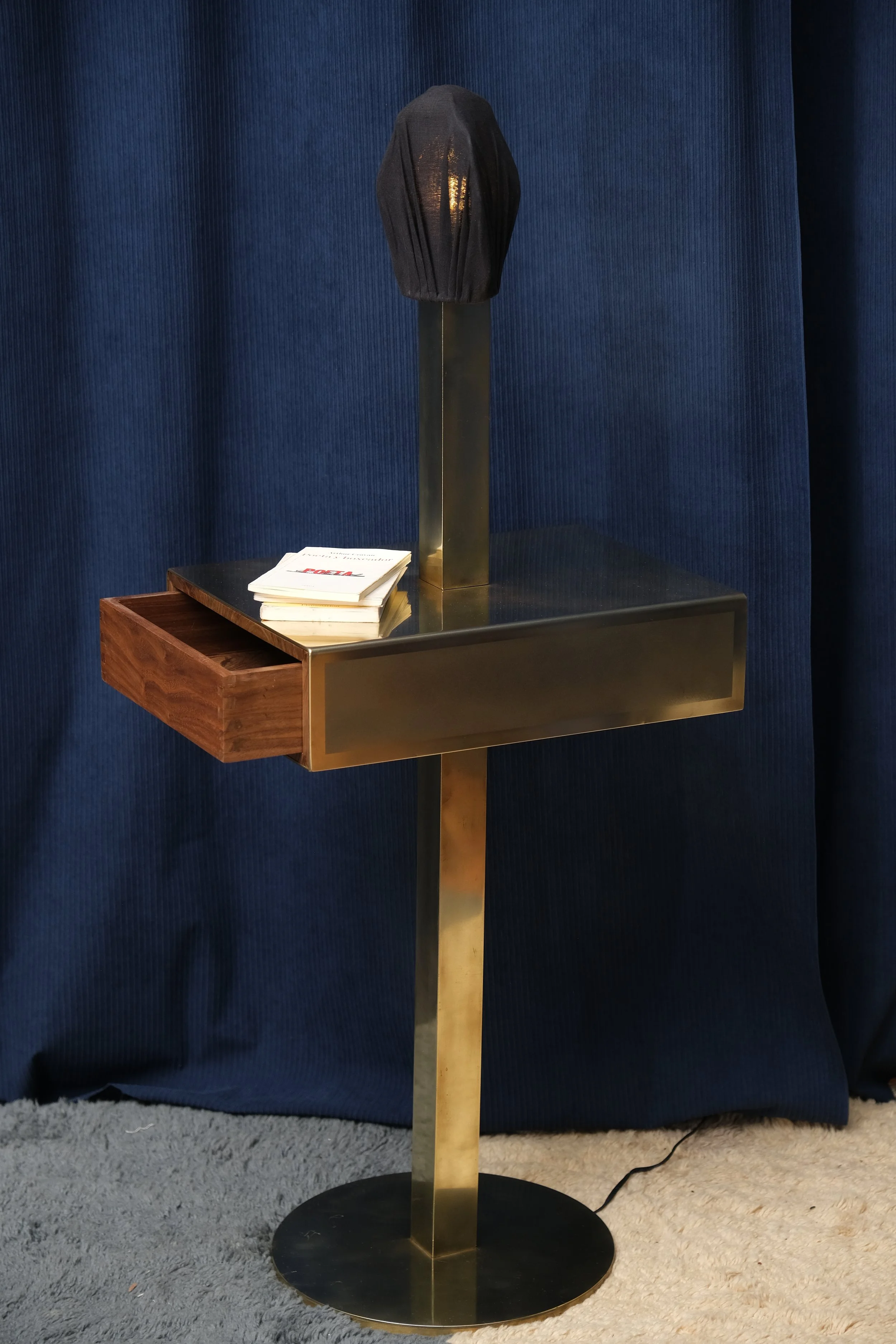 Matchstick Side Table Lamp