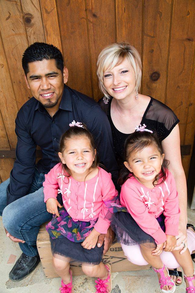 The directors: Daniel and Heidi and their two daughters. 