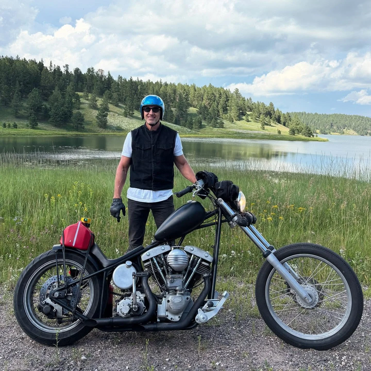 Nadine’s first trip to Sturgis was 50 years ago…so stoked to bring her back!
Can’t stop smiling π