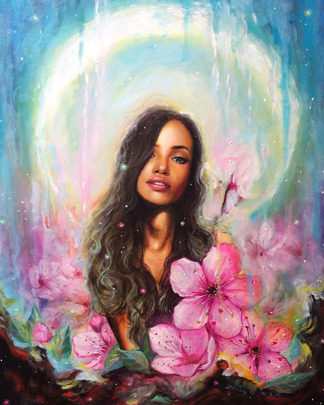 FINE ART PRINT "midnight in spring"