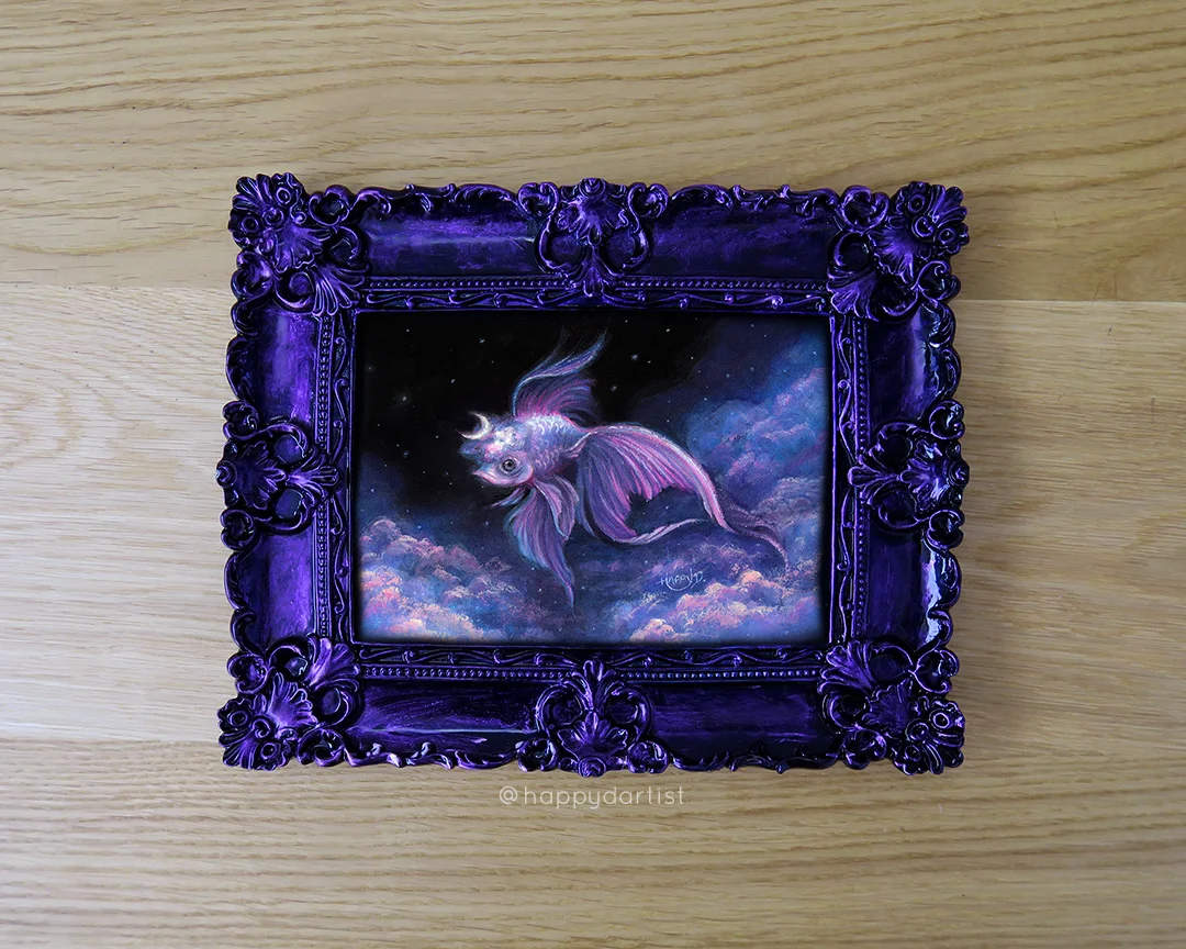 night swimmer framed.jpg
