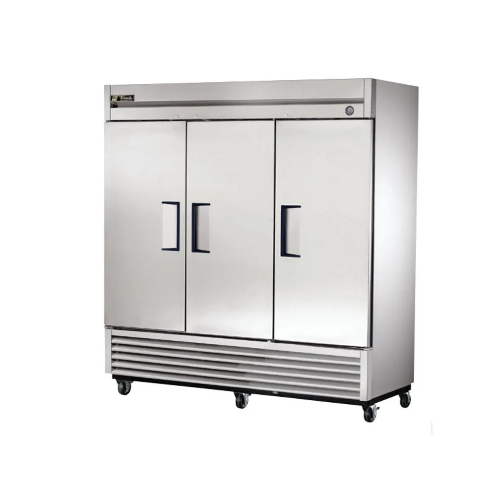 True Three Door Freezer 78" T-72F