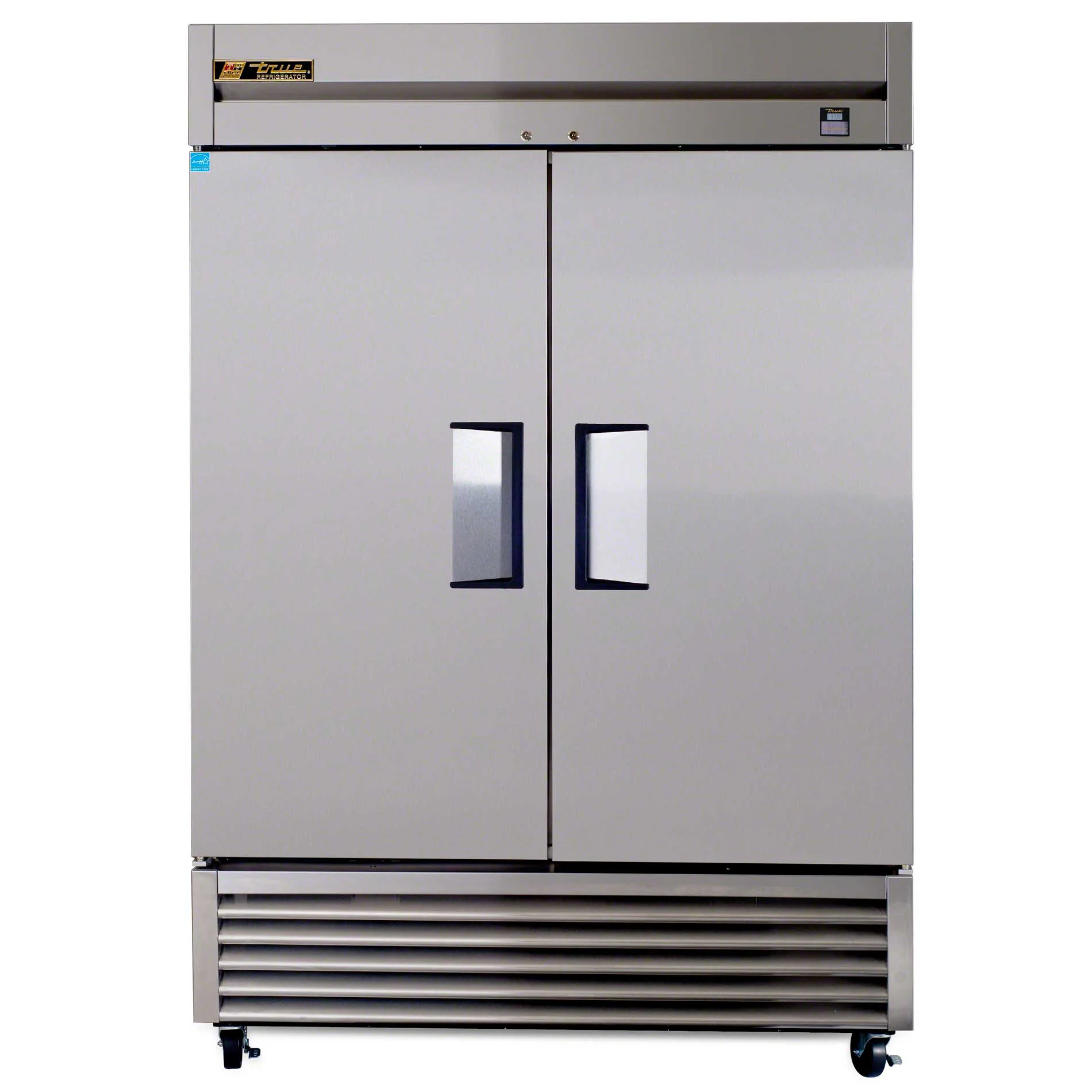 True Two Door Reach-In Freezer All Stainless Steel 54" TS-49F-HC
