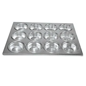 Muffin Pan 12 Cup 14" x 11" AMF-12  Anaheim Restaurant Supplies
