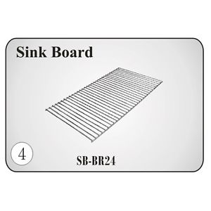 Sink Rack for 24" Drain Board SB-BR24