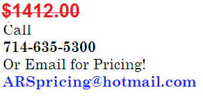 arspricing@Hotmail.com