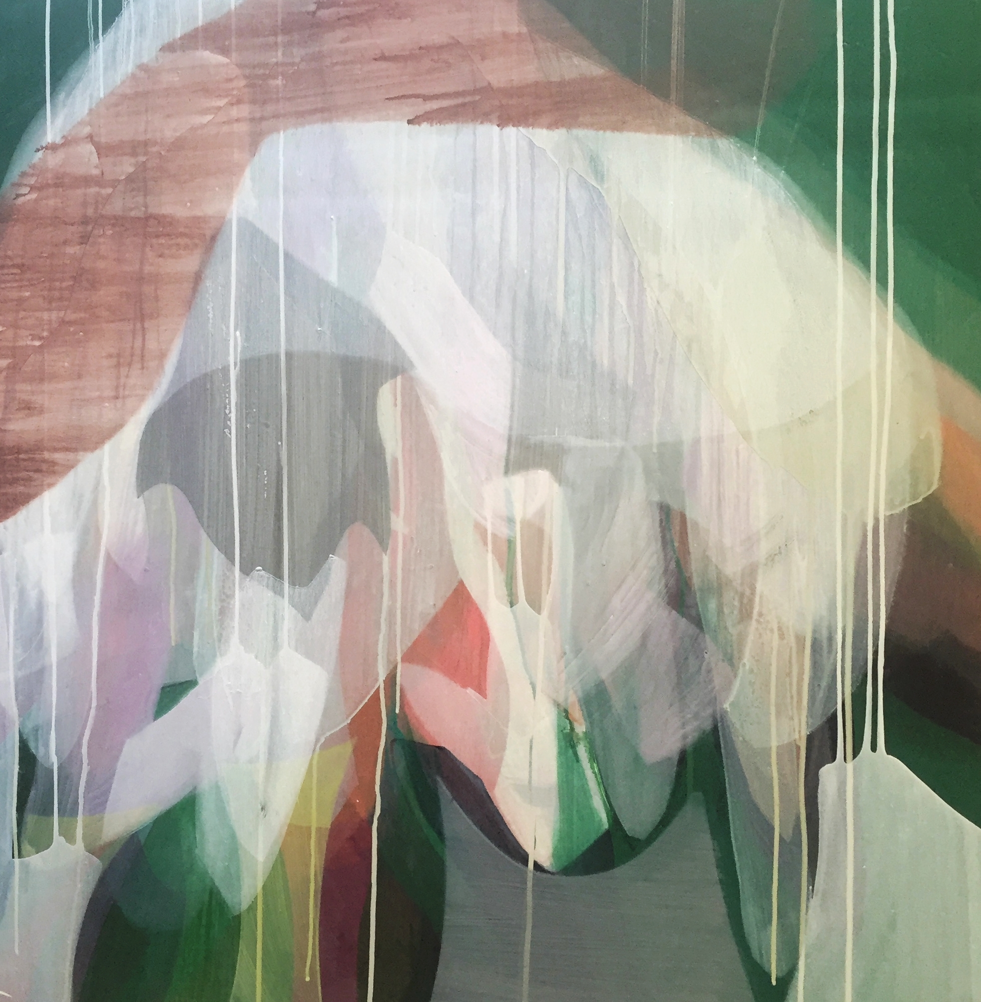 katherine sandoz (sufa15) wip, 36" x 36", wbm on panel, 2015 -