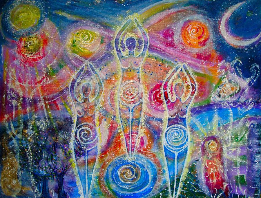 Image: Sisterhood of the Divine Feminine by Lila Violet