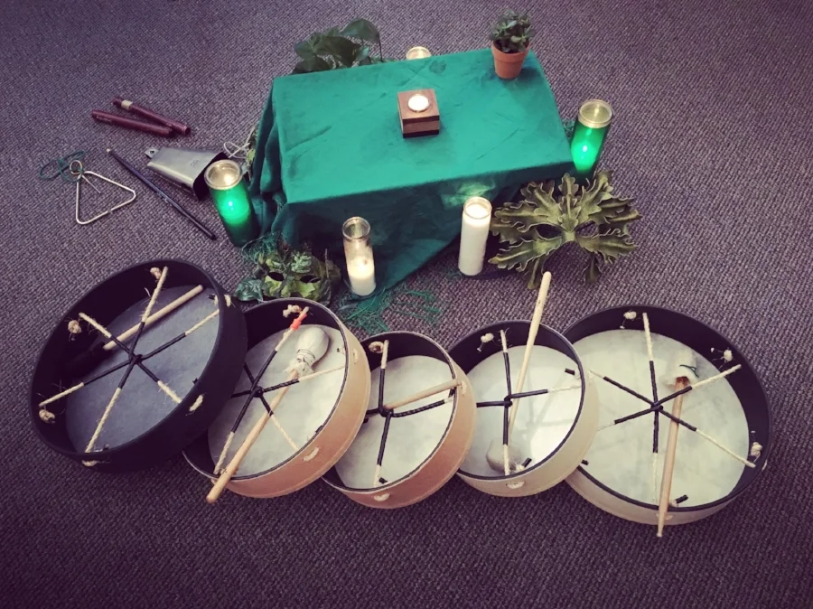Women's Drum Circle at Women's Drum Center in collaboration with Gabriel Ross