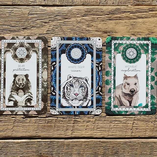 Your #wisdomwednesday reveal with the Animal Kin Oracle - take what resonates and leave what doesn&rsquo;t:
🌲
Card 1 :: BEAR - PROTECTION
Bear choosing us in the summer feels like a different message than if it were to choose us in the winter. Mama 