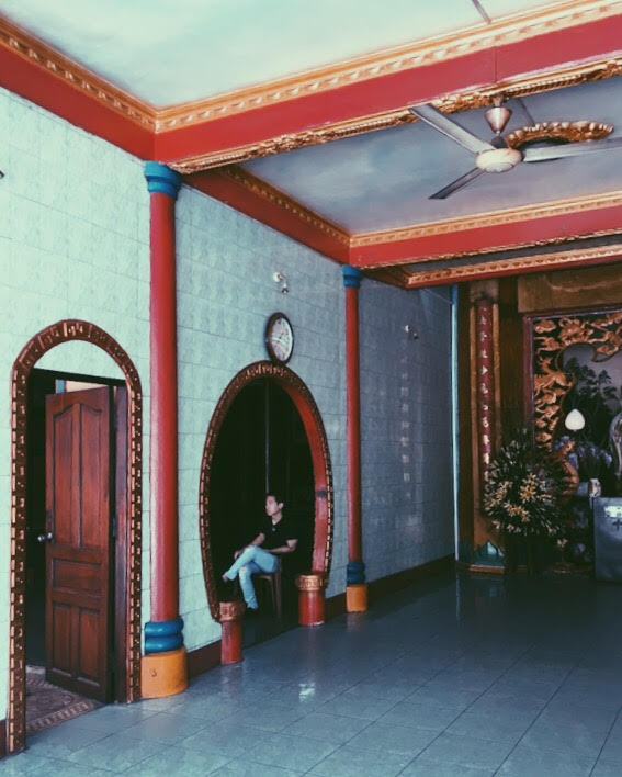 Temple tour in Saigon, Vietnam.