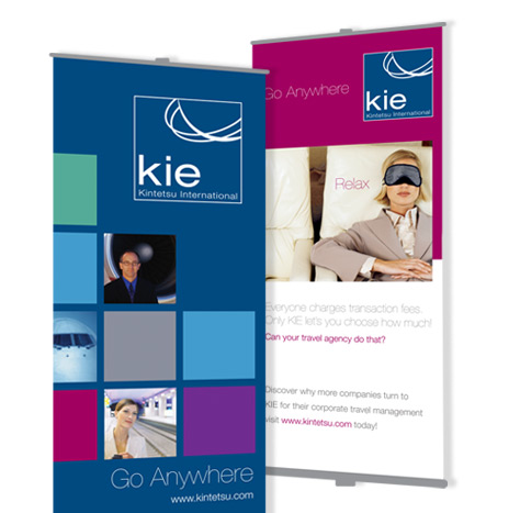 KIE – Signage, Pop-up Display