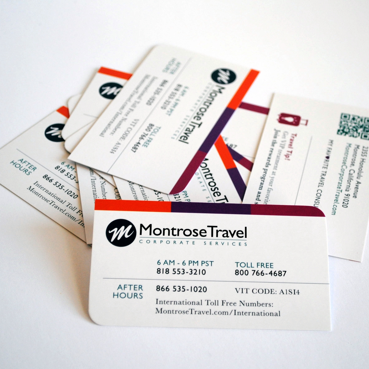 Montrose Travel Corporate Services – After Hours Card