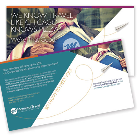 Montrose Travel Corporate Services – Mailer with Variable Data