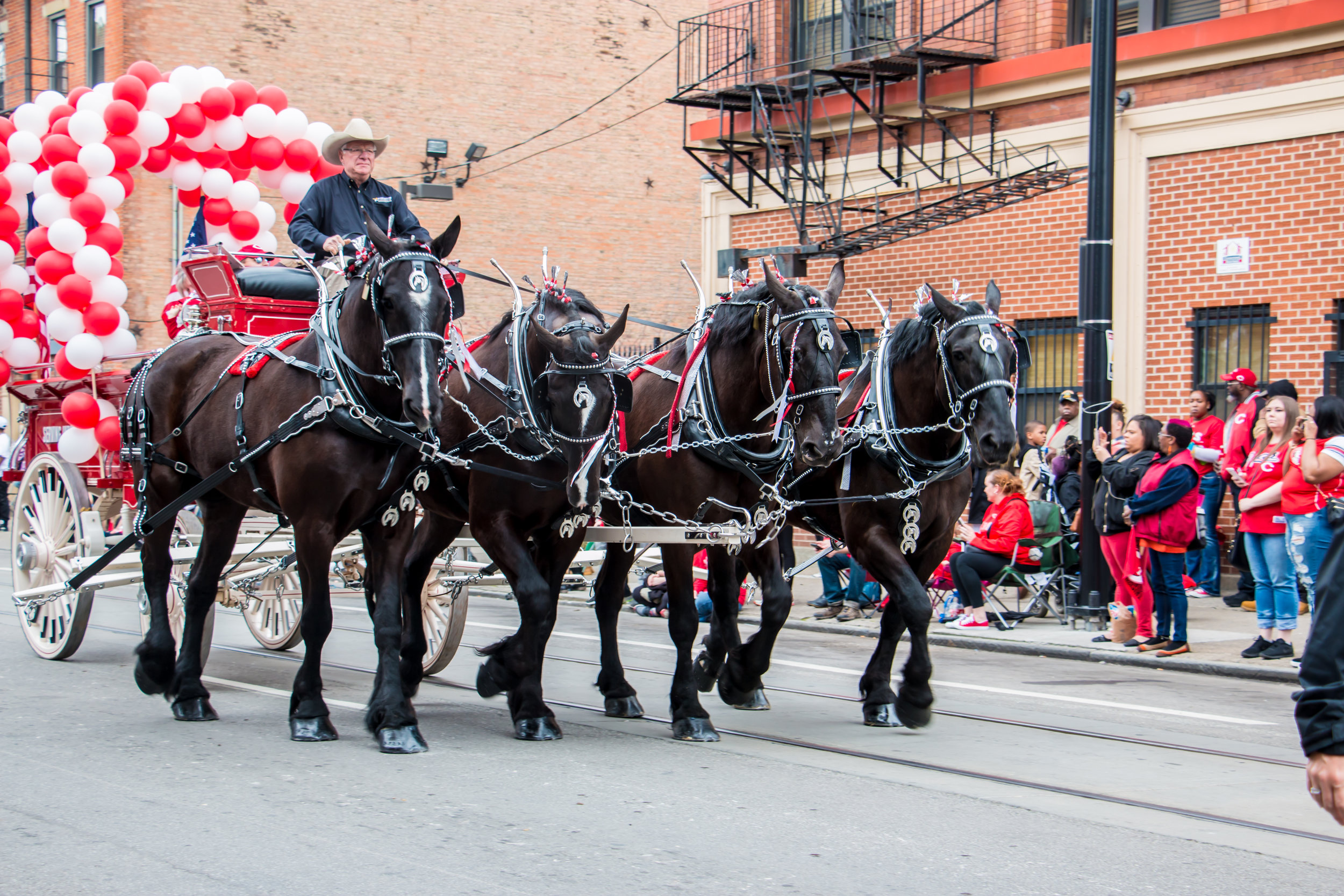 Cincinnati Reds Opening Day Parade 2017
