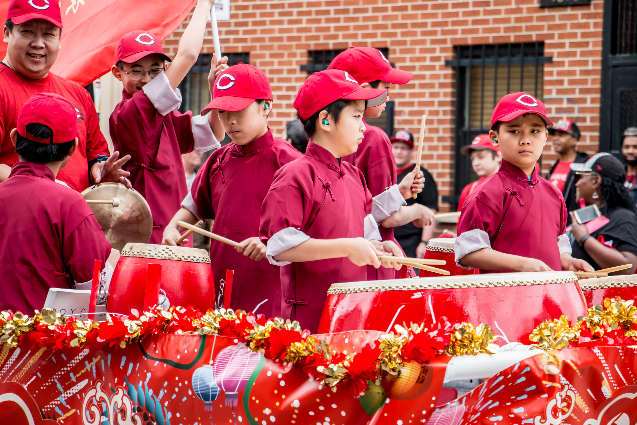 Cincinnati Reds Opening Day Parade 2017
