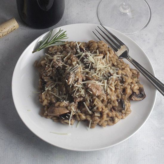 Chicken and Mushroom Risotto