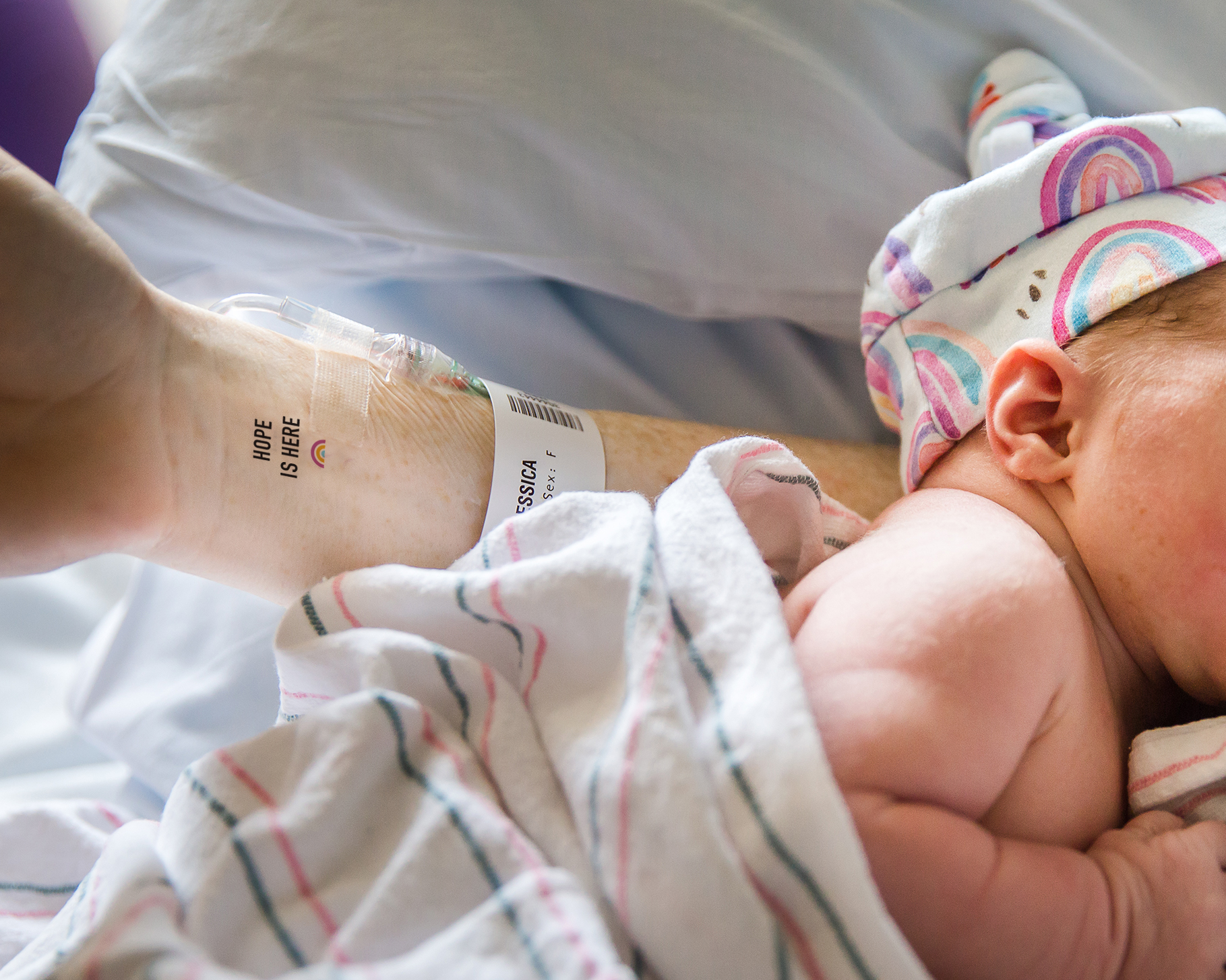 Celebrating Life and Loss with a Rainbow Baby Tattoo