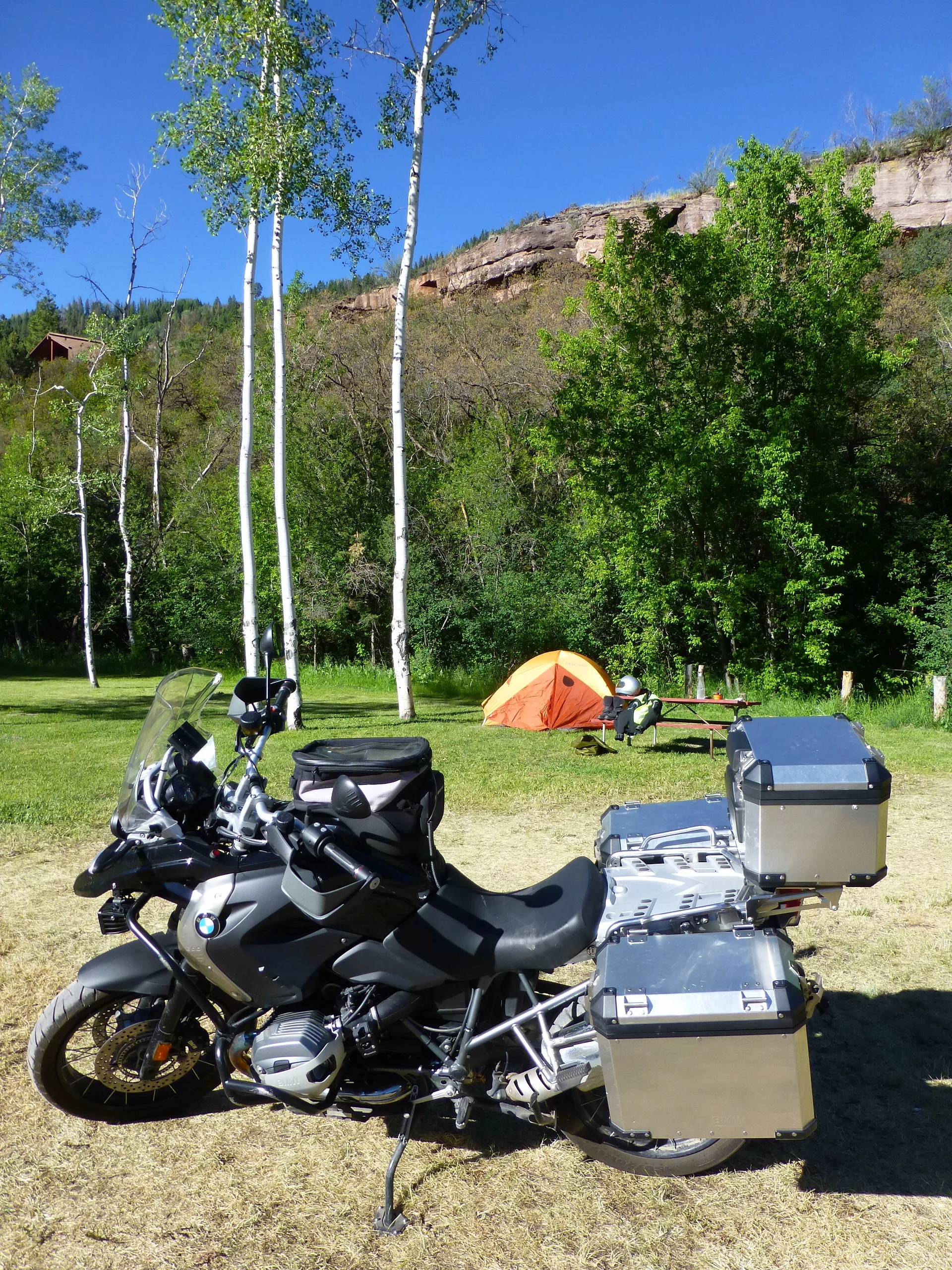 My Ouray campsite