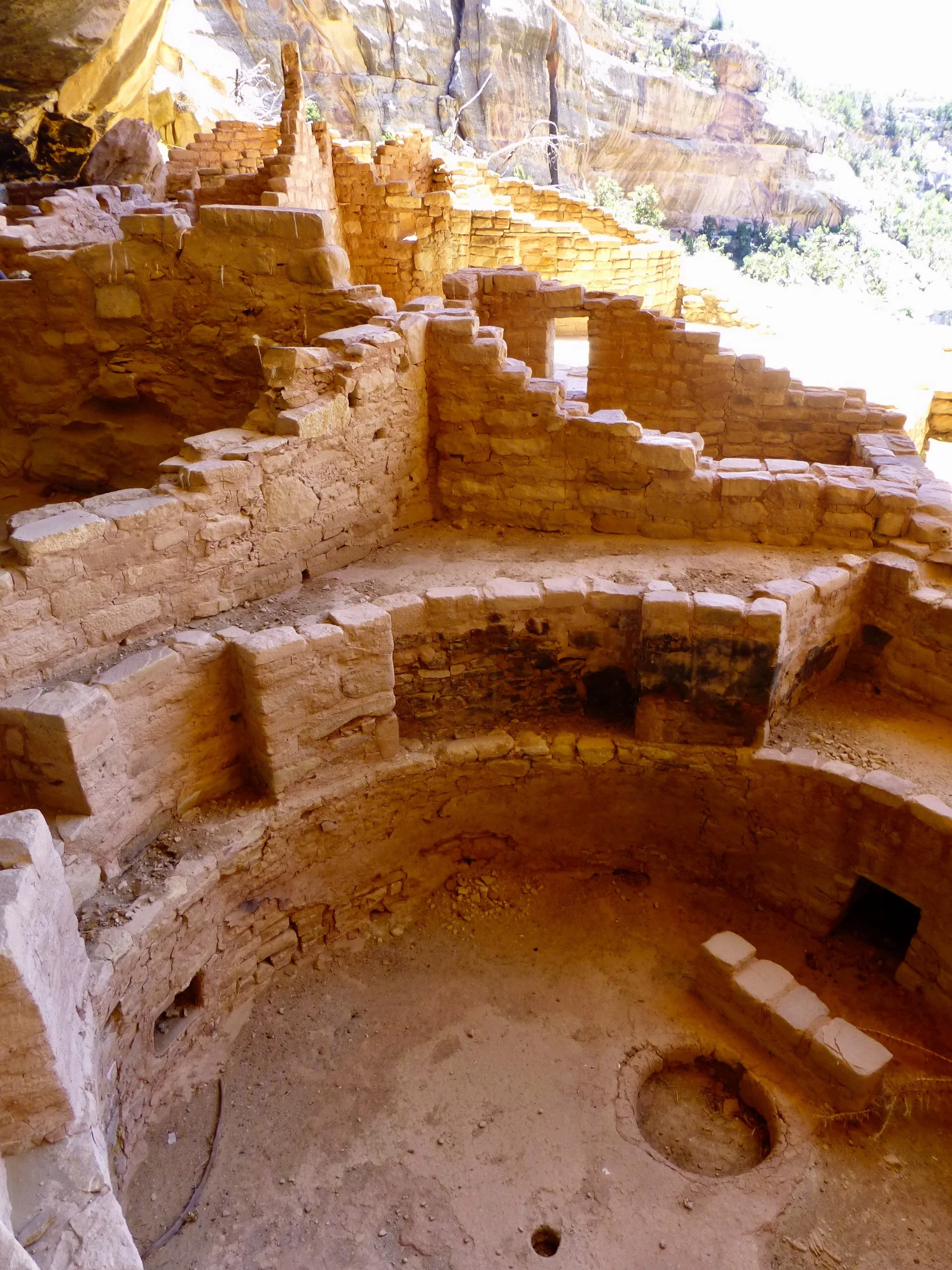 One of the Long House kivas