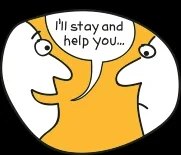 Help! Listen. Take the time and tell them that you care. If they are talking about suicide then take it seriously. 