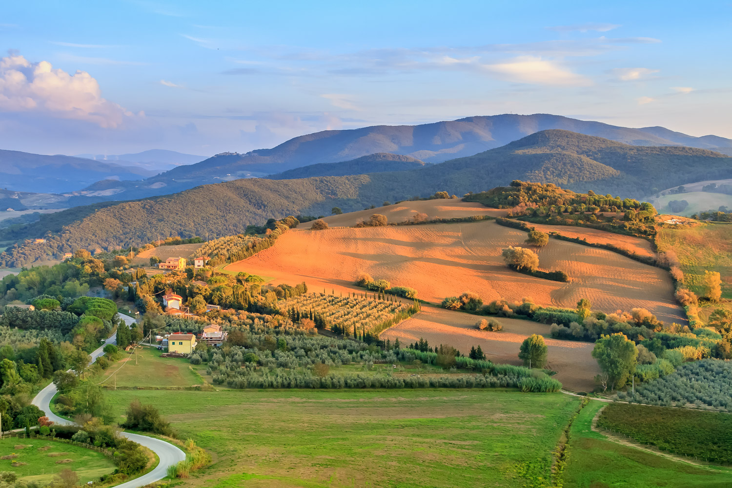 Silver Road in Tuscany