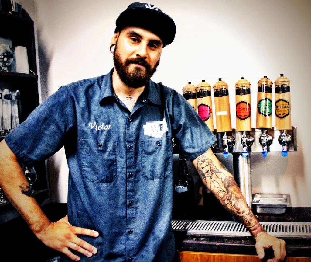 Victor, man with a shovel Photo: Wynwood Brewing