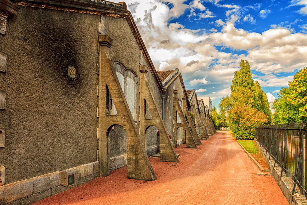 Hennessy Warehouse on the Charente