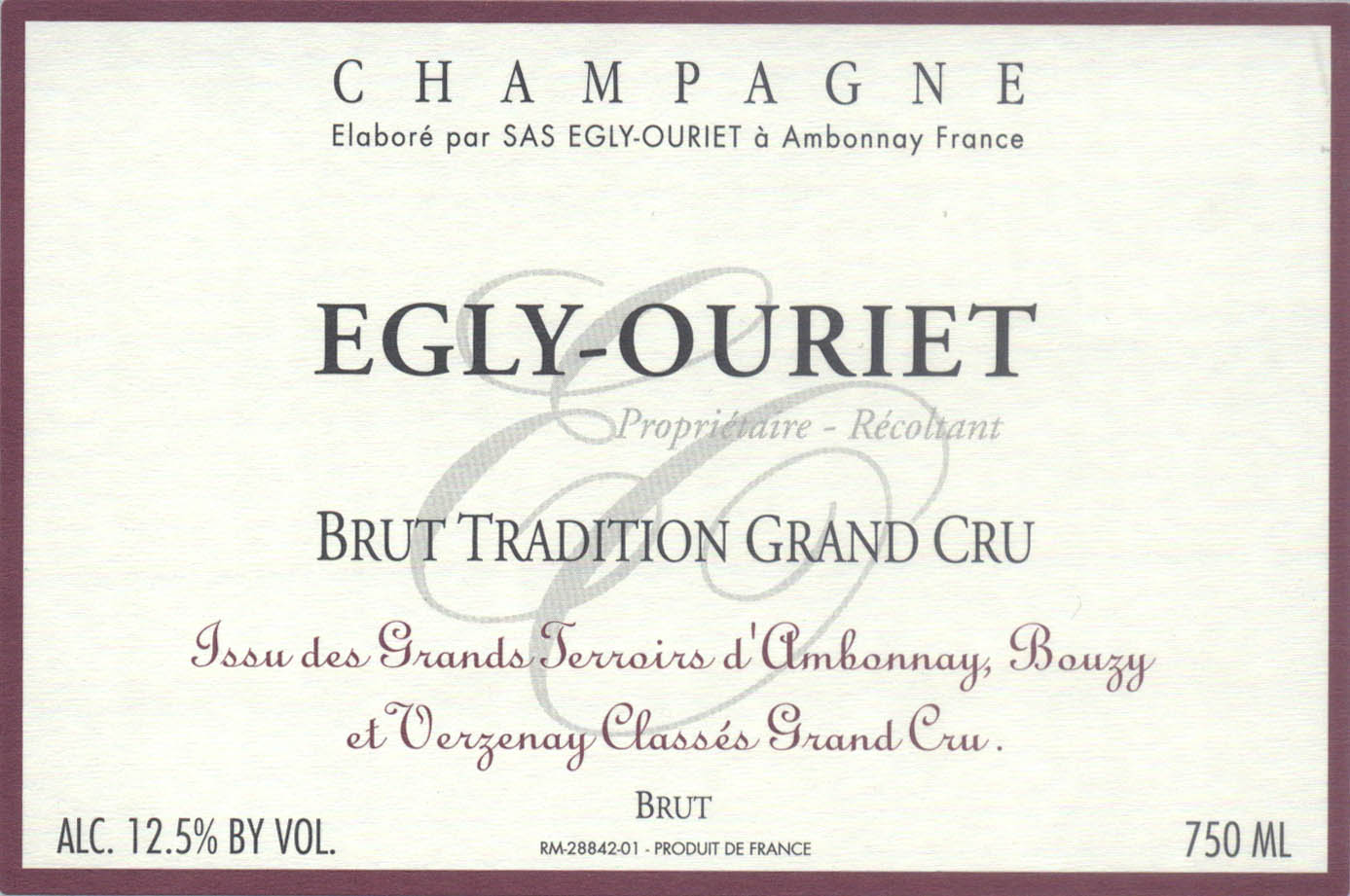Champagne Egly-Ouriet Tasting