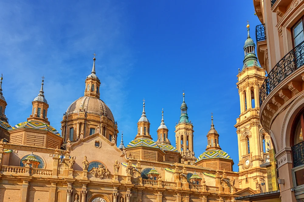 The Basilica of Our Lady of the Pillar in Zaragoza