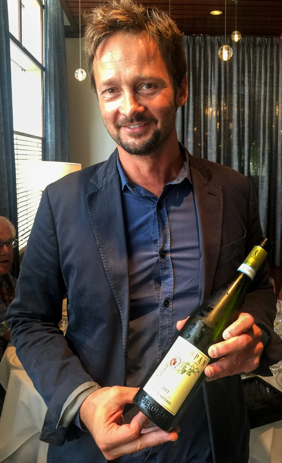 Dario Pieropan, gregarious ambassador for a great wine (Photo: Lyn farmer)