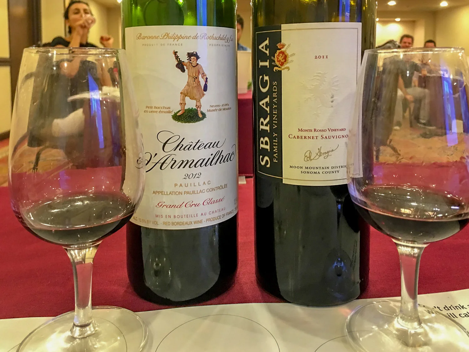 What can we learn from tasting these two wines side by side? First, they taste great and second, each speaks of its origin