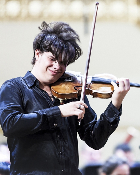 Violinist Jan Mráček