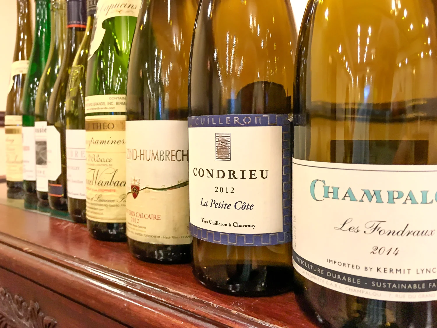 You can only learn about wine by tasting great wine!