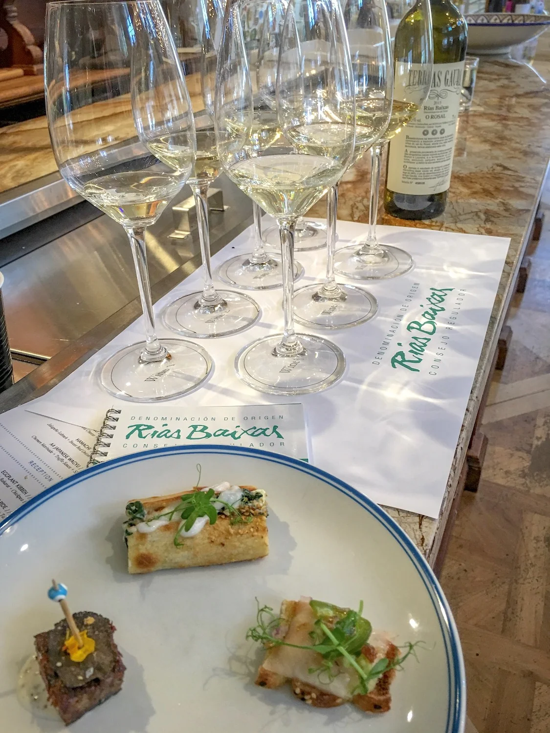 Rías Baixas is home to some dazzling and food-friendly white wines (Photo: Lyn Farmer)