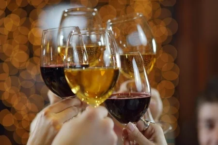Forget the cake, bring on the wine