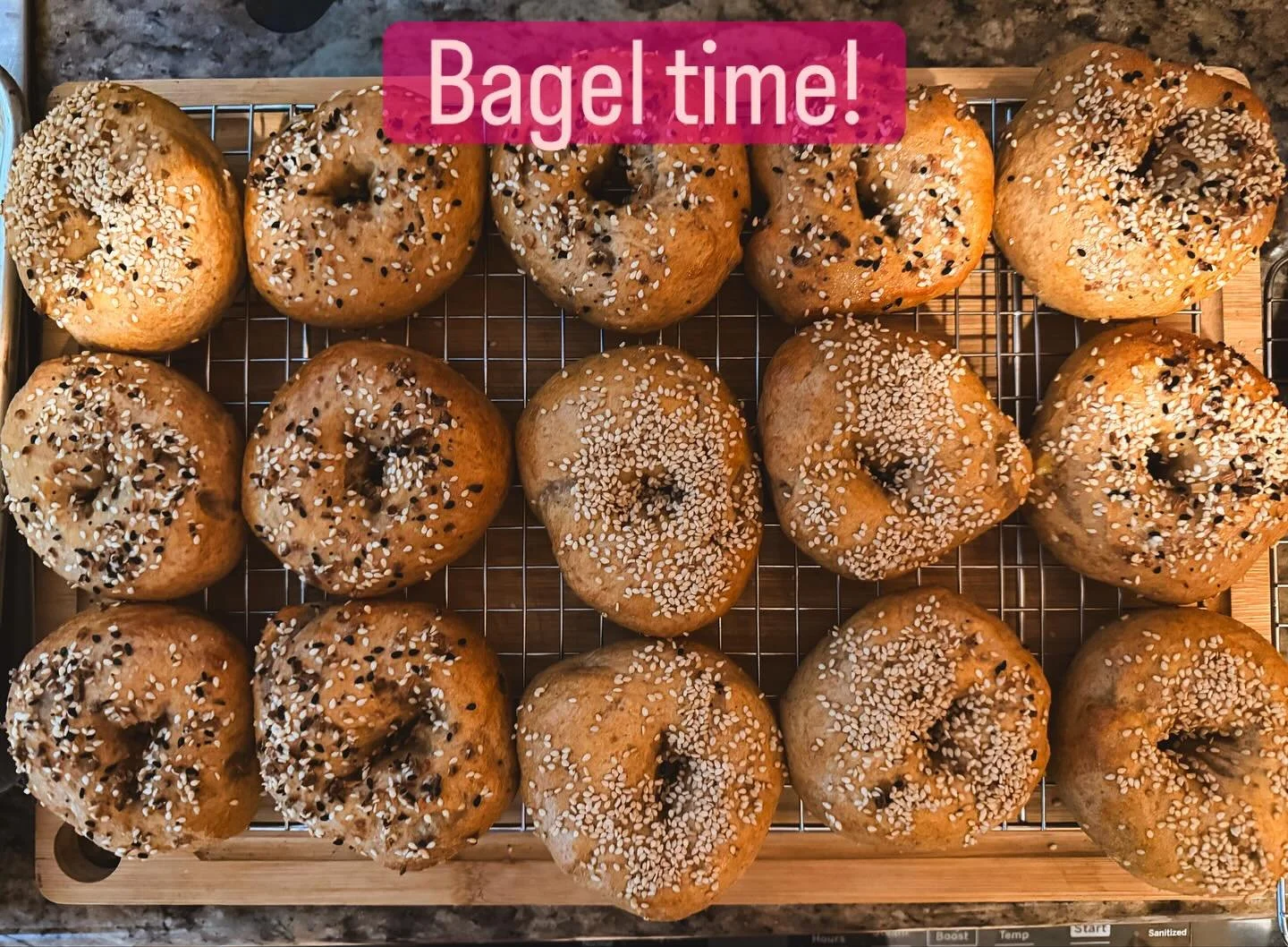 The morning bake - never slow up empty handed when you are invited to brunch!